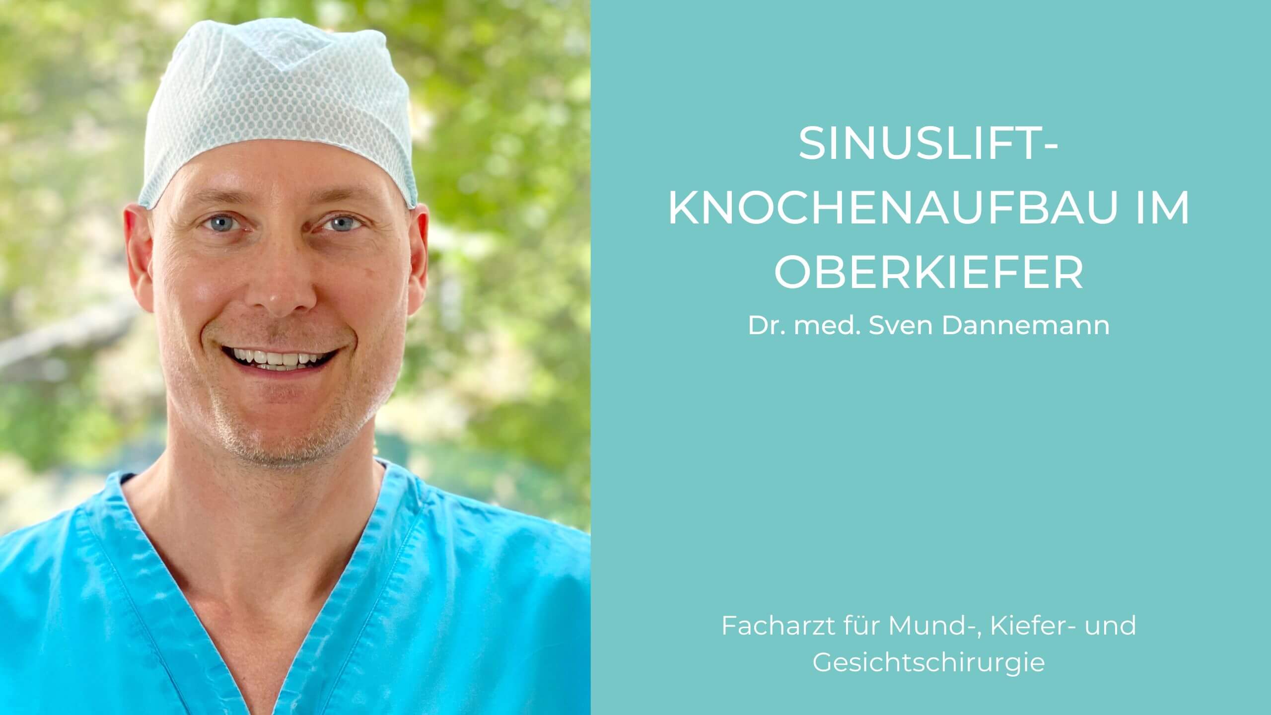 Video Sinuslift, Mund-Kiefer-Gesichtschirurgie (MKG) in München, Dr. Dannemann